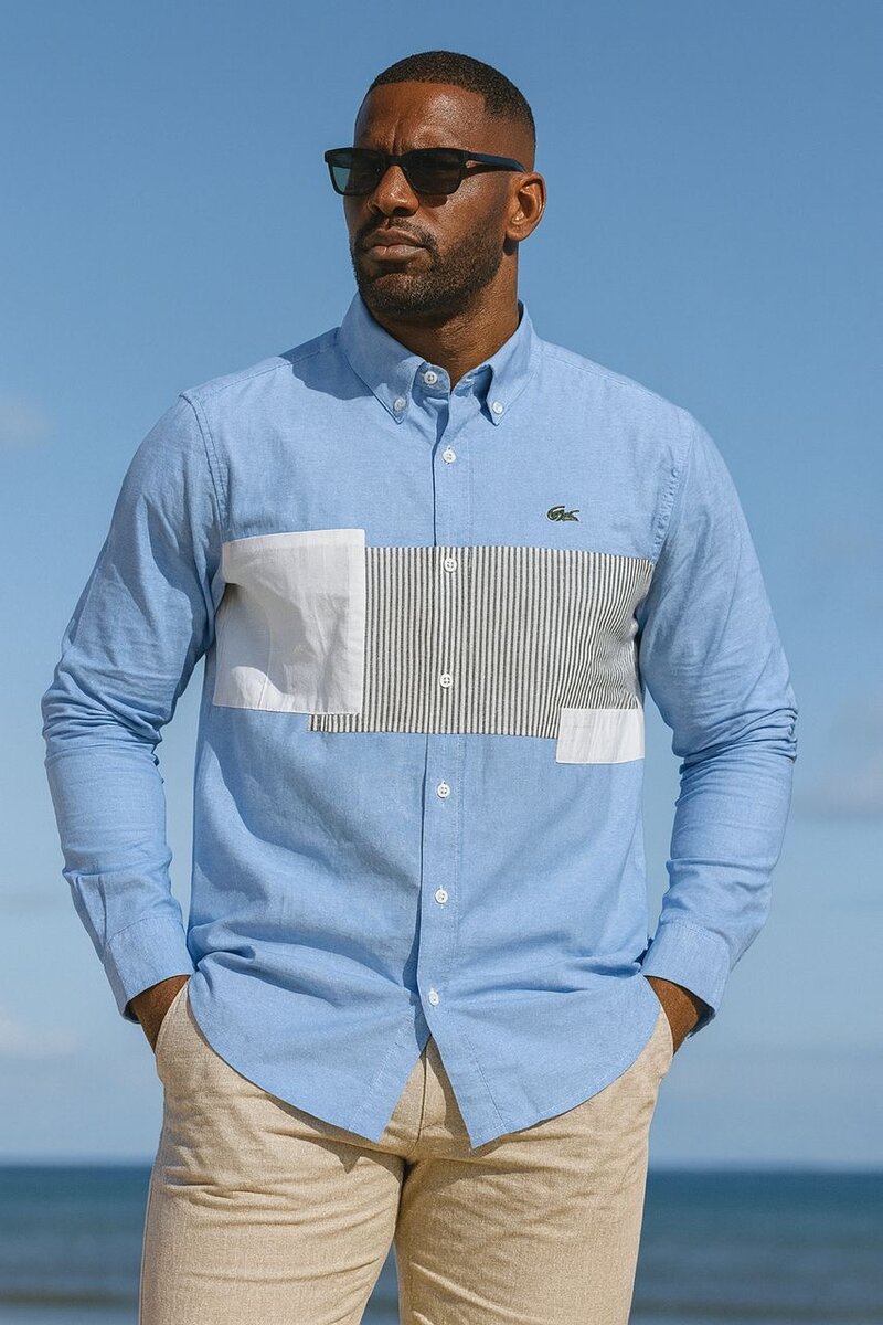 Chemise Homme Élégante en Coton