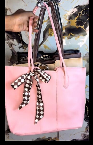 Sac Fourre-tout Élégant Ruban