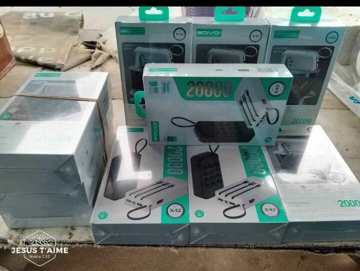 Chargeur Power Bank 20000mAh SOVO