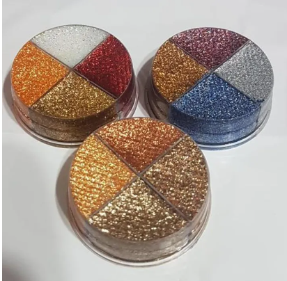 Glitter eyeshadows pack of 3