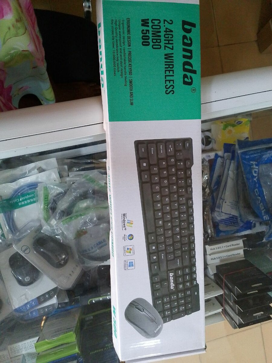 Banda wireless keyboard and mouse