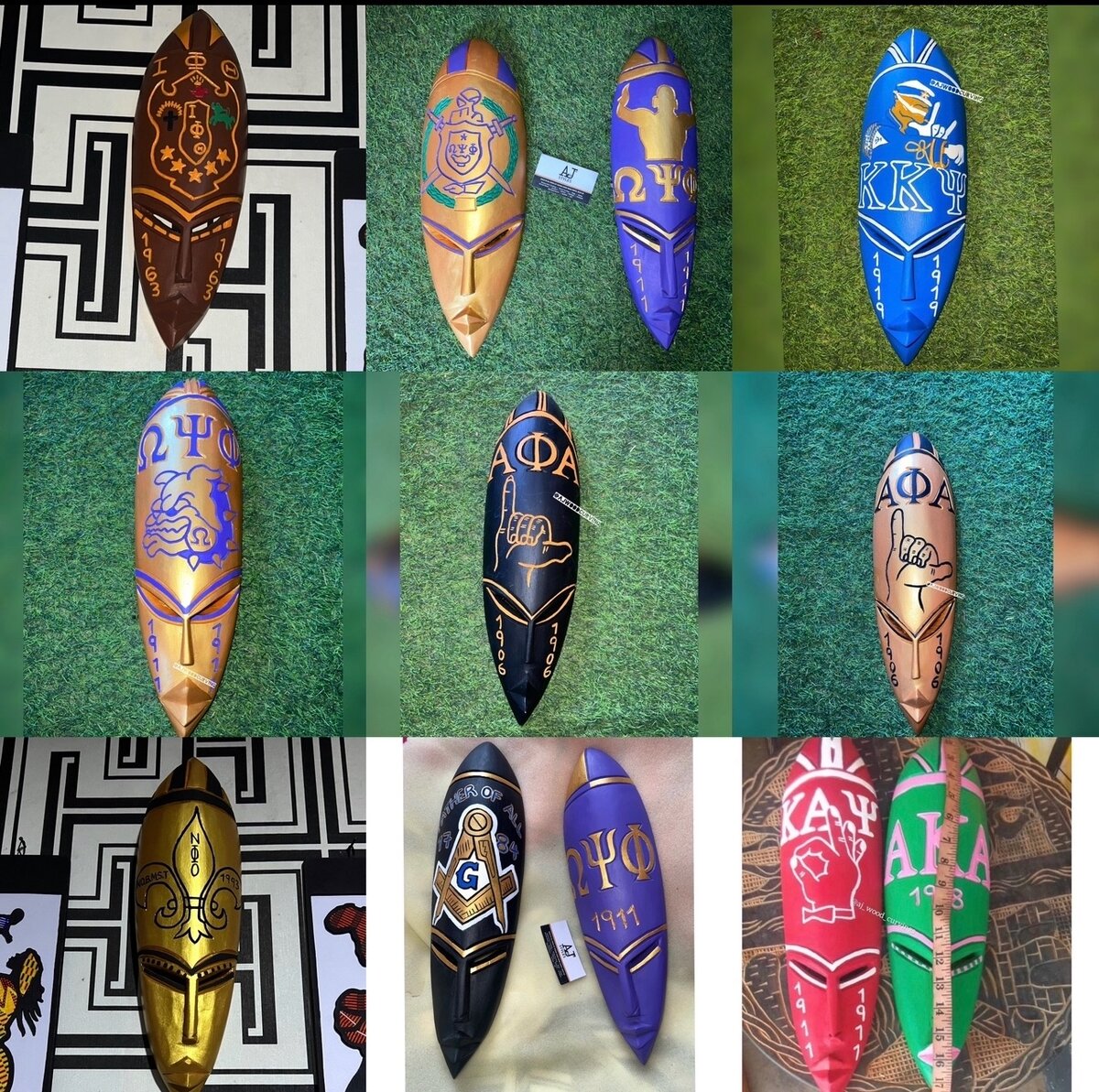 WOOD MASKS - WOOD CURVING