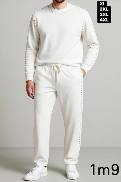 Ensemble survêtement homme blanc