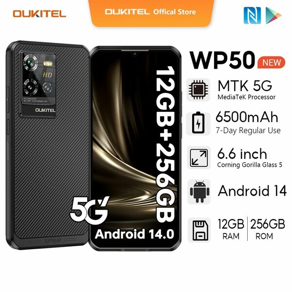 Oukitel WP50 5G 16/256 Rugged