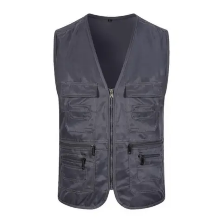 Gilet multi-poches unisexe