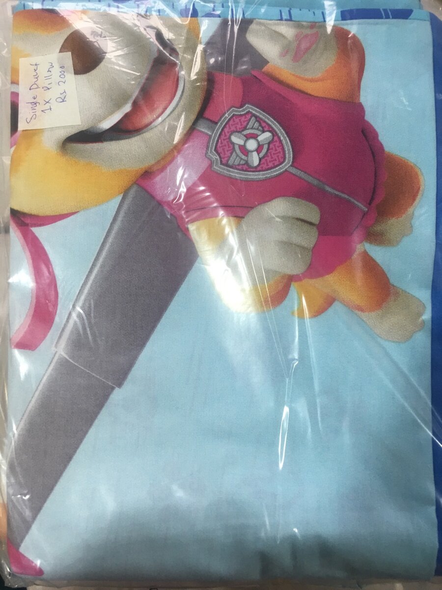 Single Cartoon Character Quilt Cover