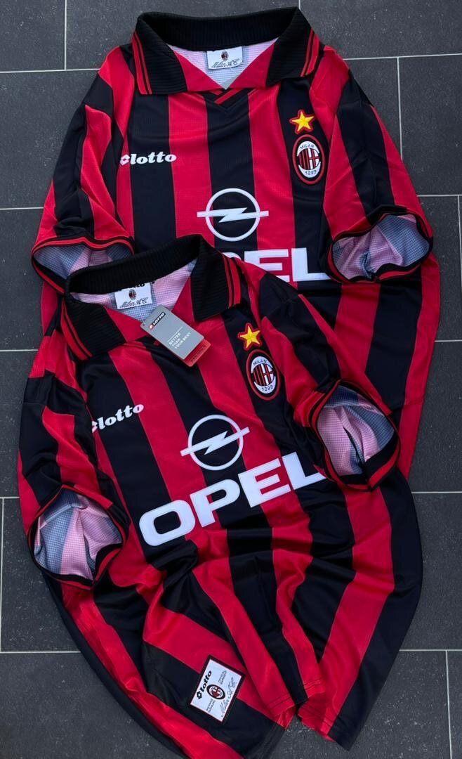 Maillot AC Milan rétro