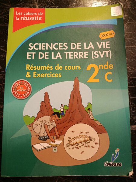 Livre Math, PC, SVT 2nde C