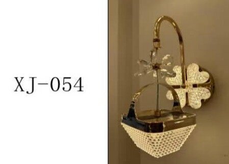 Applique murale en cristal