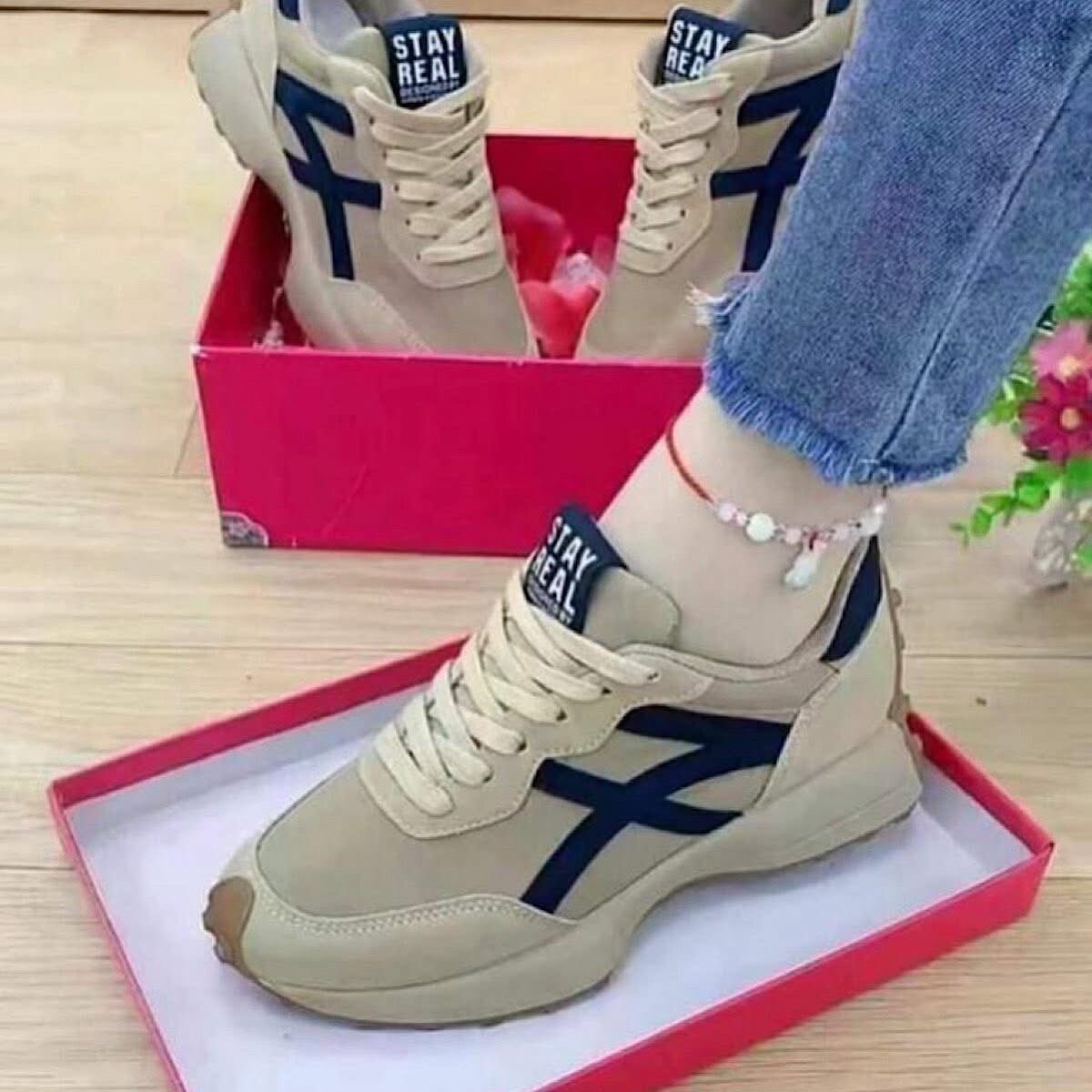 Stylish Stay Real Sneakers