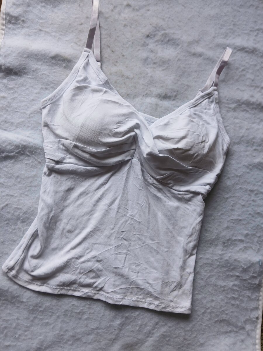 Top Blanc Ajusté Femme