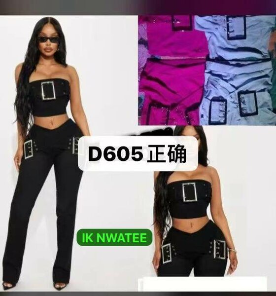 Ensemble Femme Chic Noir