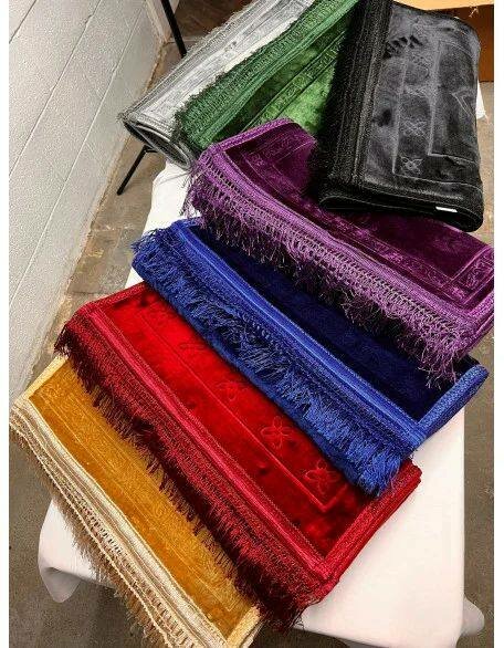 Tapis de prière en velours