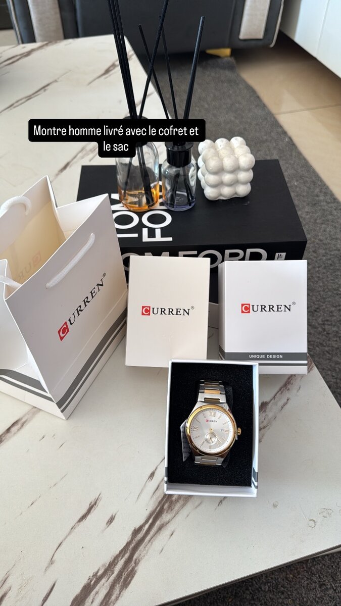 Montre Homme CURREN Élegante