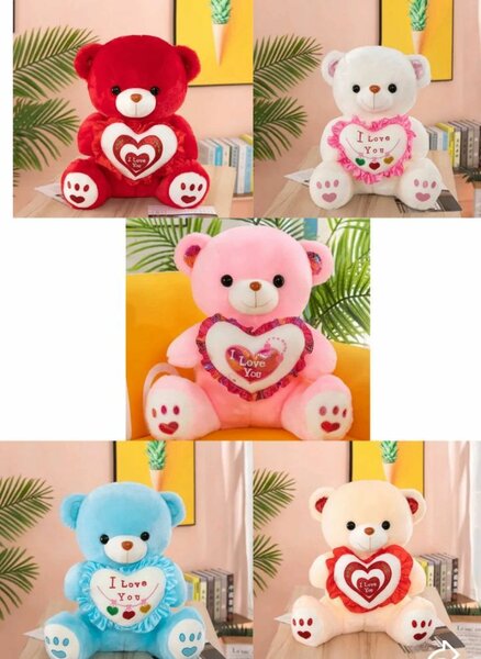 Peluche Ours d'Amour