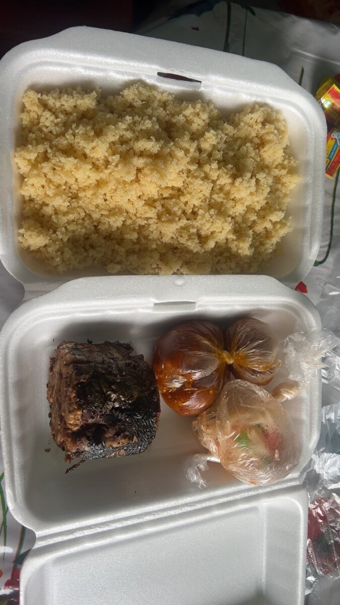 Attieke poisson fumé