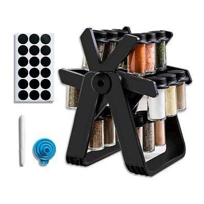 Rotating Spice Rack Organizer
