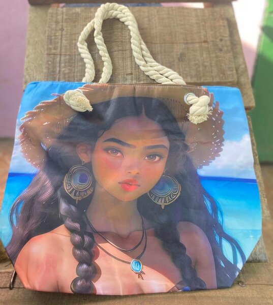 Sac fourre-tout illustré