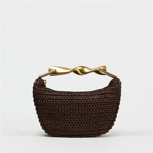 Sac à main tressé chic