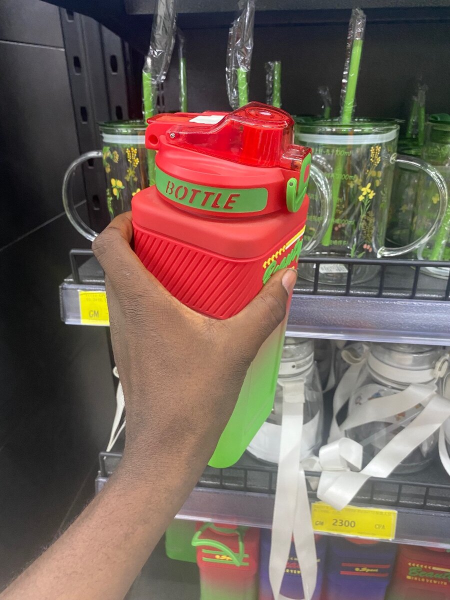 Gourde étanche multicolore