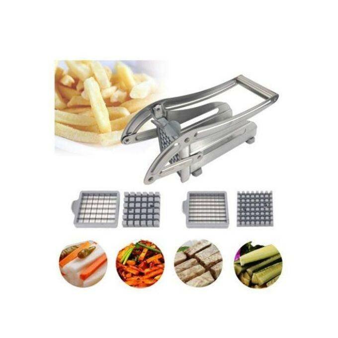 Coupe-frites manuel en acier inoxydable