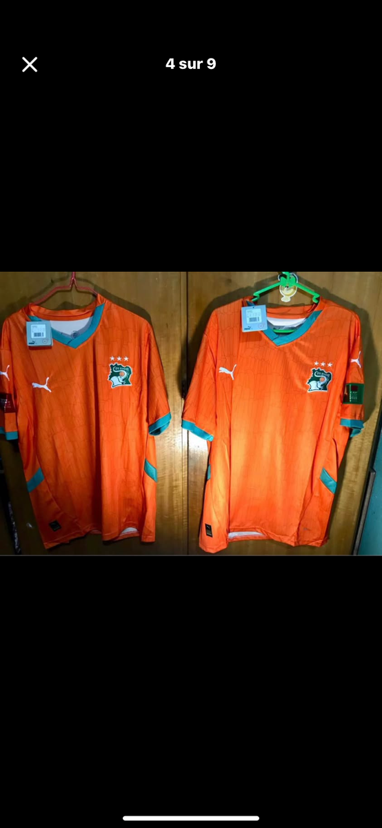 Maillot de football Côte d'Ivoire
