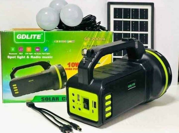 Solar city home lighting