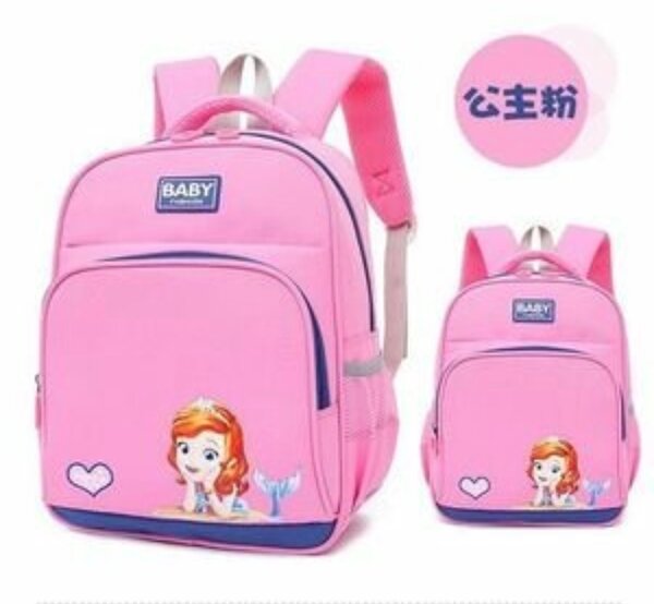 Sac à dos princesse rose