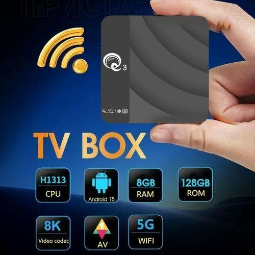 Q3 Box TV Android 15 4K