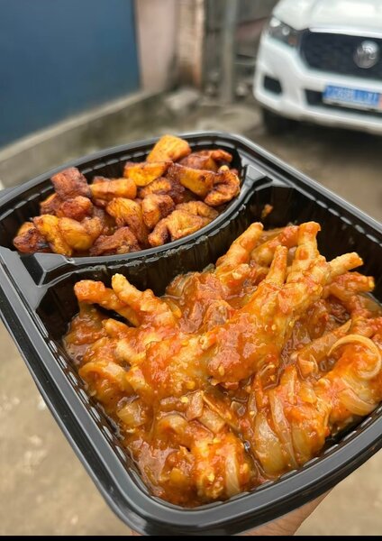 Patte  de poulet épicés