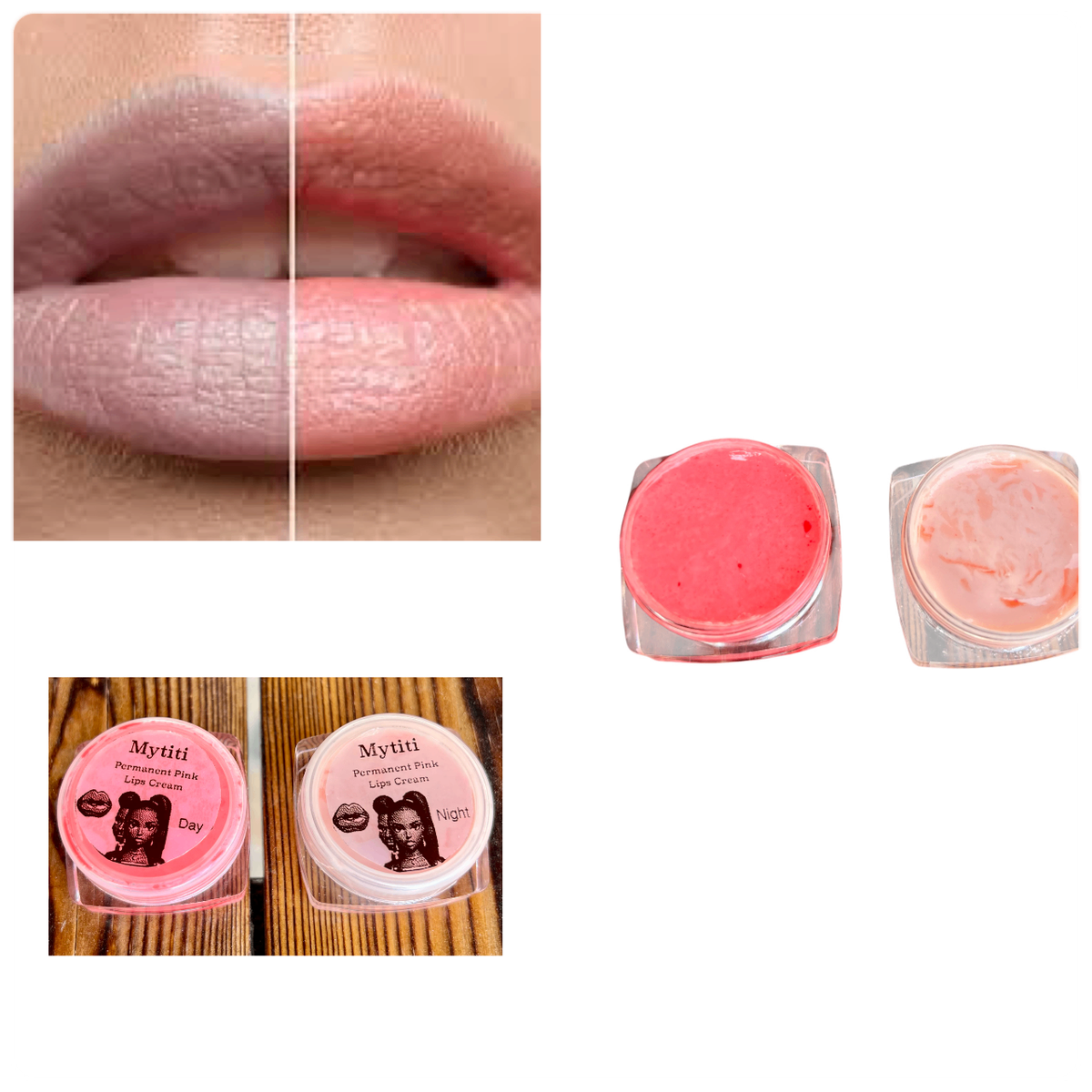 PERMANENT PINK LIPS CREAM(Free Delivery)