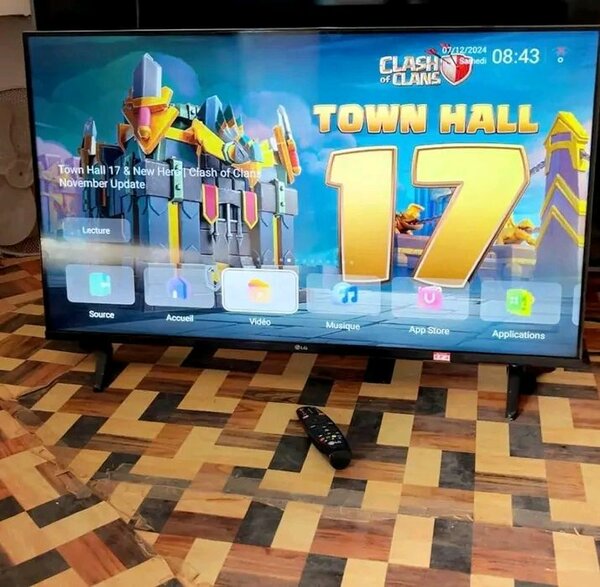 Télévision HD avec Télécommande