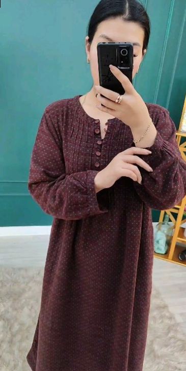 Платье из хлопка