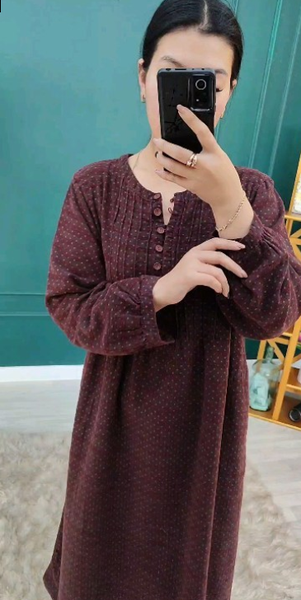 Платье из хлопка