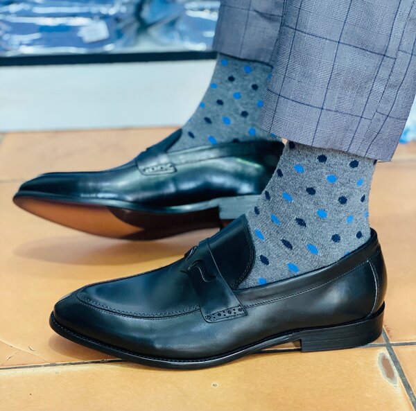 Pure leather smart shoes