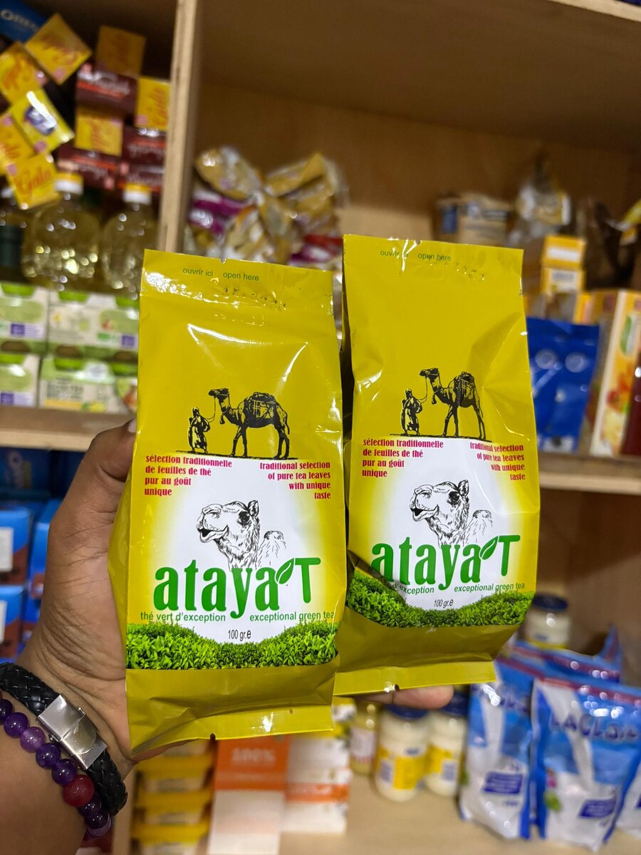 Thé Ataya à la menthe