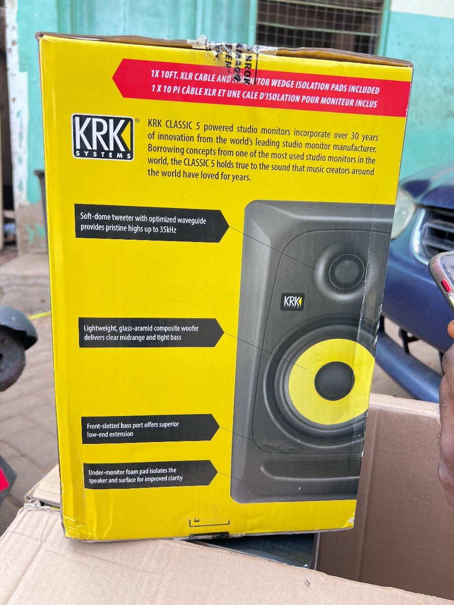 KRK classic 5 Studio monitors