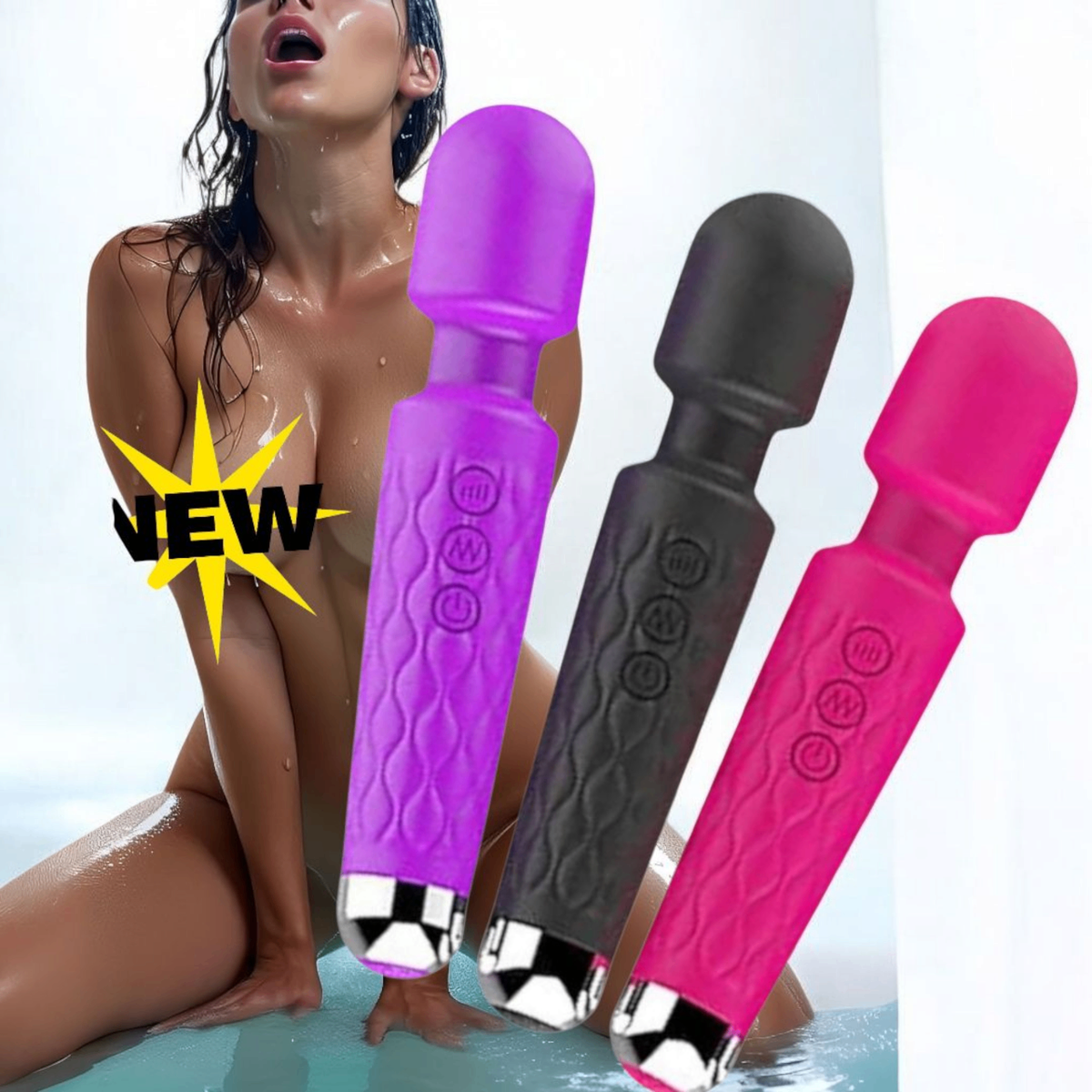 Vibromasseur toucher délicat