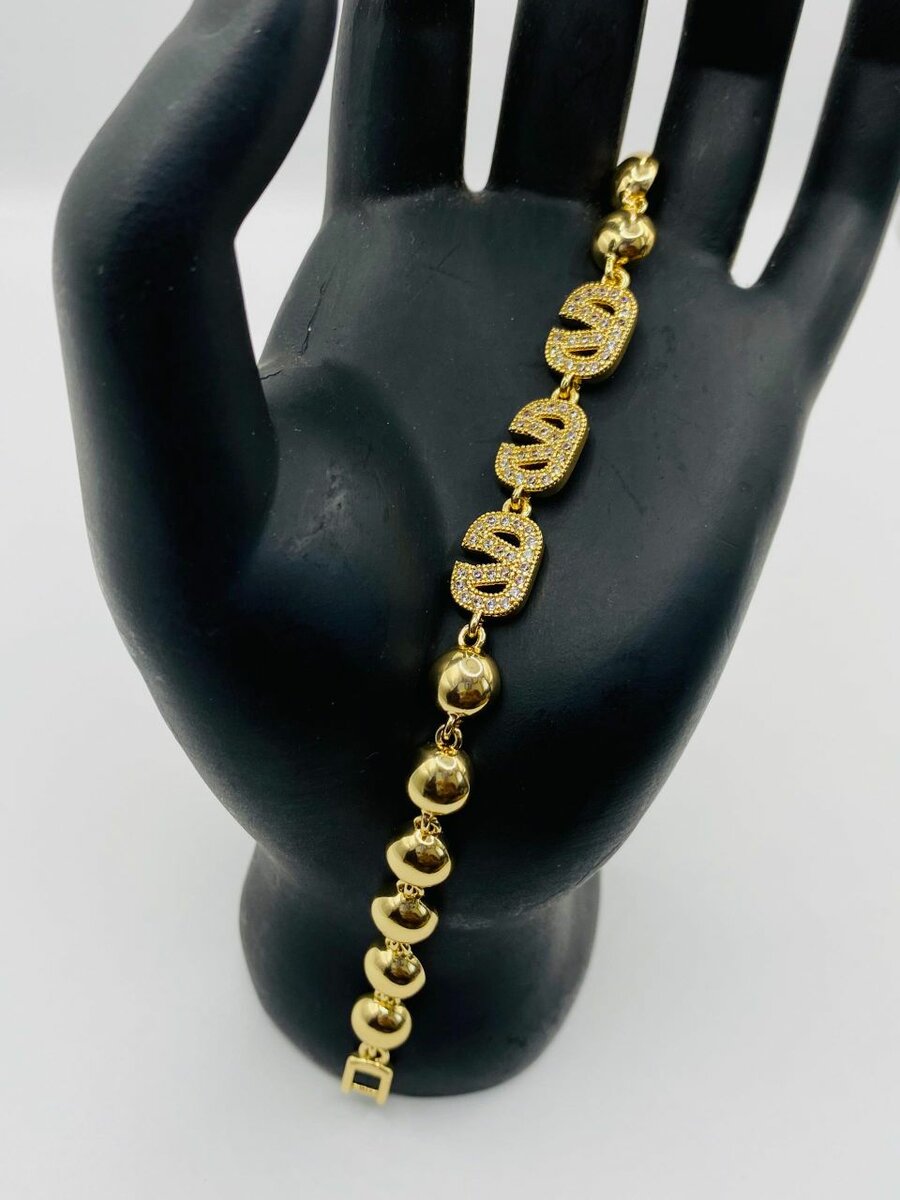 Bracelet en or étoilé élégant