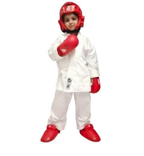 Casque de combat Rouge