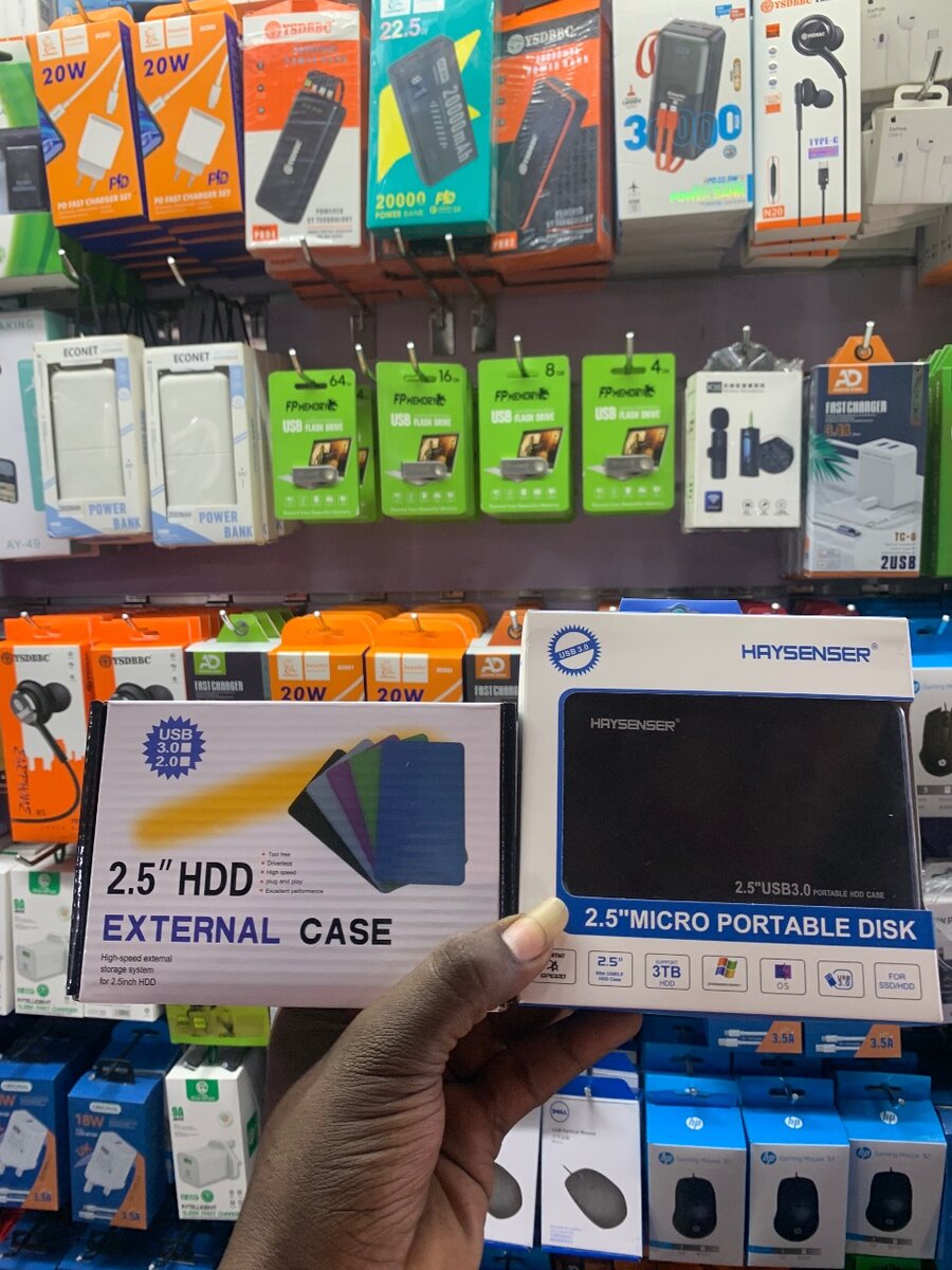 INTERNAL AND EXTERNAL HARD-DRI