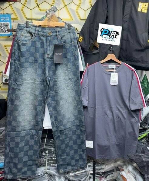 Jean carreaux style tendance