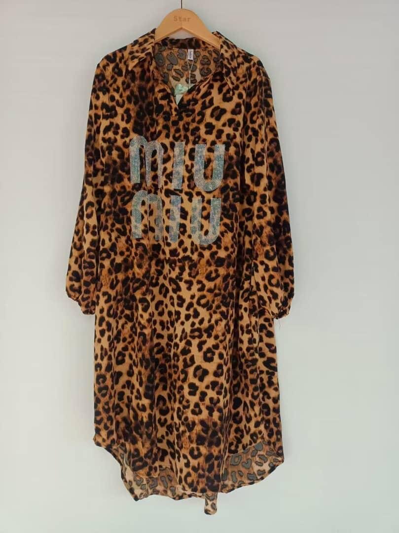 Tunique élégante à motifs