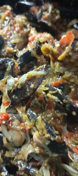 Plat d'escargots épicés