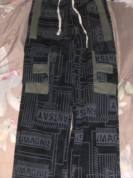 Pantalon cargo imprimé pour hommes