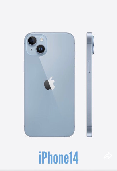 iPhone 14 Bleu