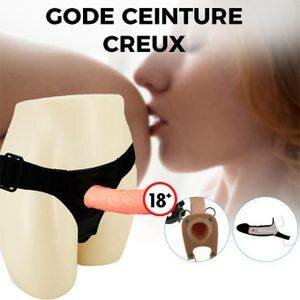 Ceinture gode creux réglable
