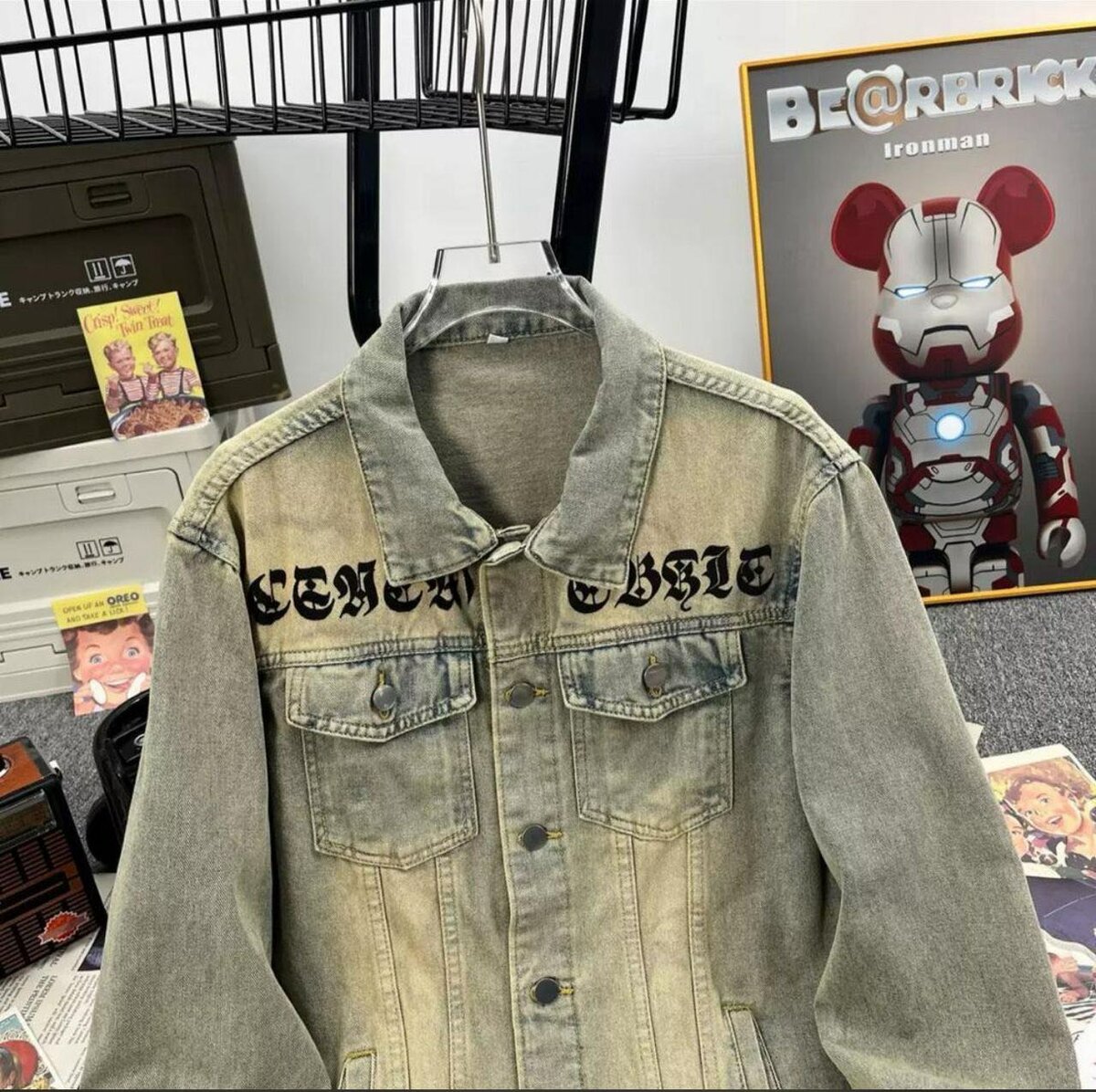 Veste en jean tendance