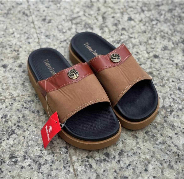 Sandales confort cuir homme