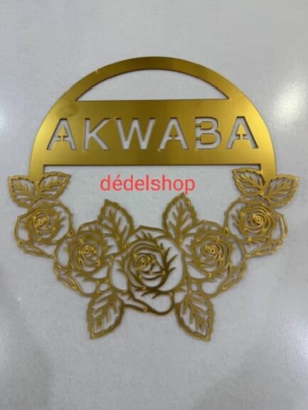 Lot de 4 cercles design muraux